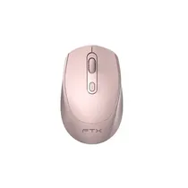 Mouse Wireless FTX FTXG22 1600DPI/4 Bot/Rosado Recargable