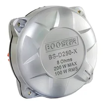 Driver Booster BS-D250-X - 2500W - 8 Ohms - Prata
