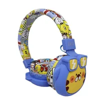 Fone de Ouvido Luo LU-995 Tigre / BLT / LED / Azul