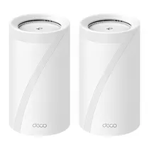 Roteador TP-Link Deco BE75 BE17000 Tri-Banda Whole Home Mesh Wi-Fi 7 - Branco 2 Peças