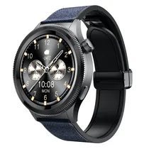 Smartwatch G-Tide R8 Pro - Bluetooth - A Prova D'Água - com Pulseiras Extra - Preto