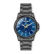 Relógio Analógico Masculino Daniel Klein Premium DK.1.12365-5 - Grafite e Azul