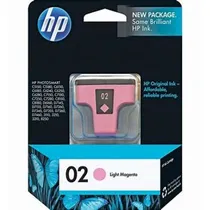 Cartucho HP 02 Magenta Light**