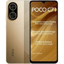 Smartphone Xiaomi Poco C71 128GB 4RAM Gold Global