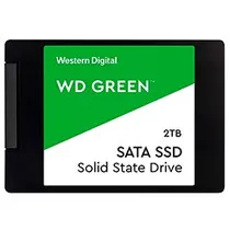 SSD Western Digital 2TB Green 2.5" SATA 3 - WDS200T2G0A