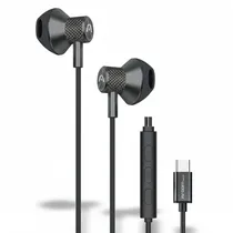 Fone de Ouvido Argom ARG-HS-2032BK com Microfone Tipo C - Preto