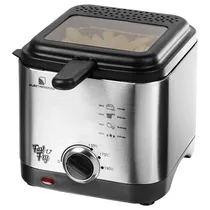 Fritadeira Elétrica Air Fryer Electrobras Fast FRY EBFR-17 - 1000W - 1.7L - 220V 50/60HZ - Preto e Prata