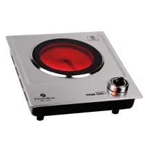 Fogão Elétrico Electrobras Prime Cook I EBVC-31 - 1200W - 1 Boca - Infravermelho - 110V - Prata