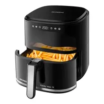 Fritadeira Elétrica Air Fryer Mondial Grand Family AF-50-DV - 2000W - 5L - 220V 50/60HZ - Preto