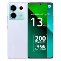 Smartphone Xiaomi Redmi Note 13 Pro 5G Global 256GB 8GB Ram Dual Sim Tela 6.67" - Roxo (Lacre Pequeno) (Software Chines)