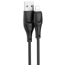 Cabo Xo NB238 Lightning/USB-A 2.1A/3M - Preto
