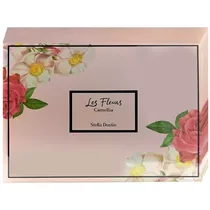 Kit Perfume Feminino Stella Dustin Les Fleurs Camellia Edp 100 ML + Perfume 10 ML + Loção Corporal 100 ML