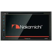 Leitor de DVD Nakamichi NA6605 de 7" com USB/BT e Tela Sensível Ao Toque - Preto