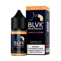 BLVK Salt 30ML 50MG Vanilla Custard