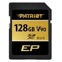 Cartao de Memoria SD Patriot V90 128GB 300MBS - PEF128GEP92SDX