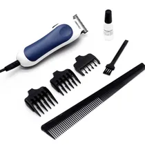 Máquina de Acabamento Wahl Mini T-Pro 9307-108 8 Peças Bivolt - Azul