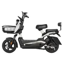 Moto Elétrica Foston X13 Max, Até 32KM/H, Autonomia Até 35KM, Preto e Branco