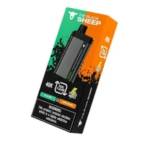 Vaper Descartável Black Sheep 40K - Menta Fresca/Manga Laranja