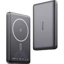 Carregador Sem Fio Mcdodo MC-4651 Ultra-Fino Magnético 10.000 Mah 20 W - Preto