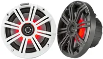 Alto Falante Marítimo Kicker Marine KM65 45KM654L LED 6"1/2 195WATTS (Par)