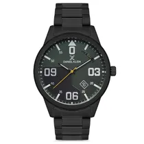 Relogio Analógico Masculino Daniel Klein DK.1.12671-6 Premium Gents / Pulseira de Aço Inoxidável - Preto