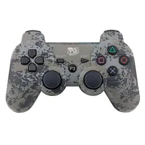 Controle PS3 Playgame Dualshock Army Brown