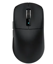 Mouse Gamer Sem Fio Attack Shark R6 PAW-3950, Trimodo USB-C BT 2.4GHZ Black