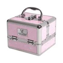 Maleta de Maquillaje Miss Rosê Pequeña 9419-034M Rosa