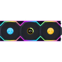 Kit de Coolers Lian Li Uni Fan SL Wireless 120 Argb - Preto