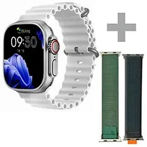 Relógio Smartwatch Blulory Ultra Max 2025 - Prata