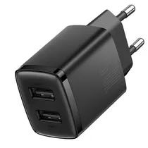 Carregador de Energia Baseus CCXJ-010201 2USB 10,5 W - Preto