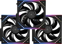 Cooler para Gabinete Thermalright TL-M12QR X3 Reverse Airflow Argb 120MM - Preto