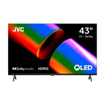 Smart TV Qled JVC LT-43KB758 - 4K - USB/HDMI - Google TV - Bluetooth/Wi-Fi - 43"