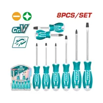 Kit de Destornillador Total THT250608 8 Piezas