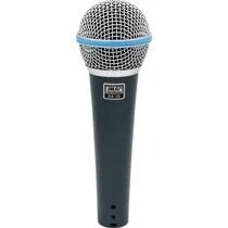 BLG Micrófono BA-58 c/Cable Negro