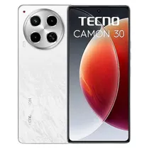 Smartphone Tecno Camon 30 CL7 DS Lte NFC 8/256GB 6.78" 50/50MP A14 70W - White