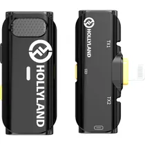 Microfone Sem Fio Hollyland Lark C1 Solo Lightning - Preto