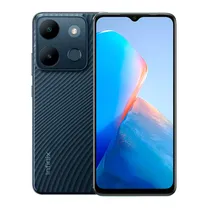 Smartphone Infinix Smart 7 64GB 4GB Ram Dual Sim Tela 6.6" - Preto (Caixa Danificada)