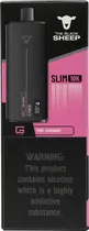 Vape Descartável The Black Sheep Slim 10K Pink Lemonade - 10000 Puffs
