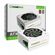 Fonte 1050W Gamemax GM-1050 80P Silver F-Mod Branco