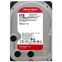 HD Western Digital 4TB WD Red Plus Nas SATA 3 5400RPM 3.5" WD40EFPX (Gar. BR)