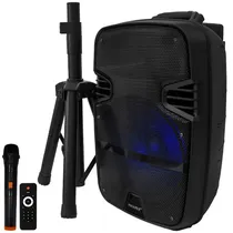 Caixa de Som Prosper P-1012 12" 10.000 Watts P.M.P.O com Bluetooth/USB/FM - Preta