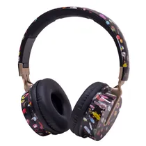 Fone de Ouvido Sem Fio Luo LU-990 Headset Infantil com Bluetooth - Preto