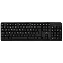 Teclado Mtek KB-8187 USB/Espanhol - Negro