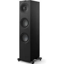Caixa Kef Q7 Meta Torre Satin Black 3 Vias