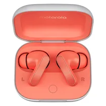 Fone de Ouvido Motorola Moto Buds XT2443-1 Anc Bluetooth - Rosa Peach