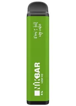 Vape Descartácvel Nikbar 1000 Puff - Lush Ice (Sem Nicotina)