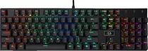 Teclado Gaming Redragon Devarajas K556RGB (Inglês com Fio) Switch Red