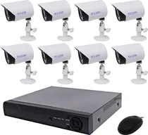 Kit DVR e Câmeras Tucano Video Recorder K08