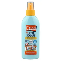 Protetor Solar Delice Solaire Bambini Latte Solare Protezione Alta Pelle Molto Chiara - SPF30 - 150ML